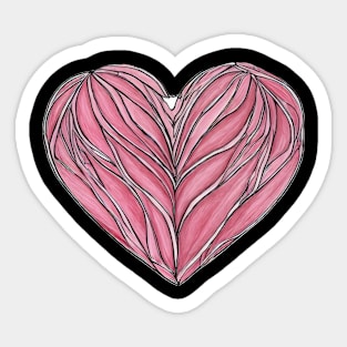 Colorful heart design | Sticker